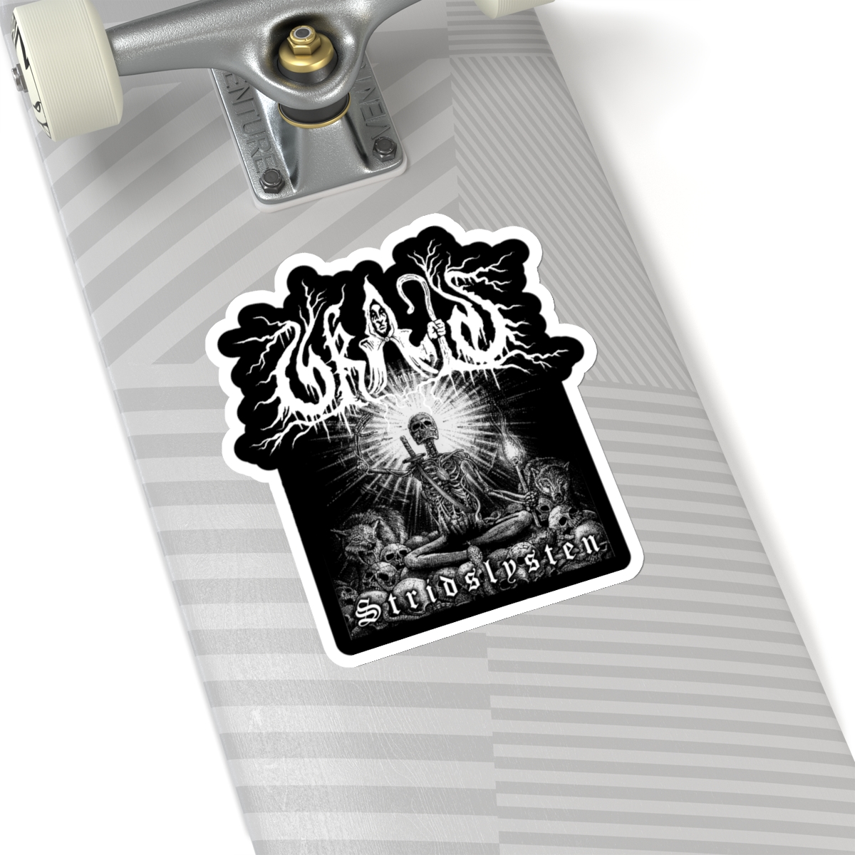 Skald In Veum - Stridslysten Die Cut Stickers