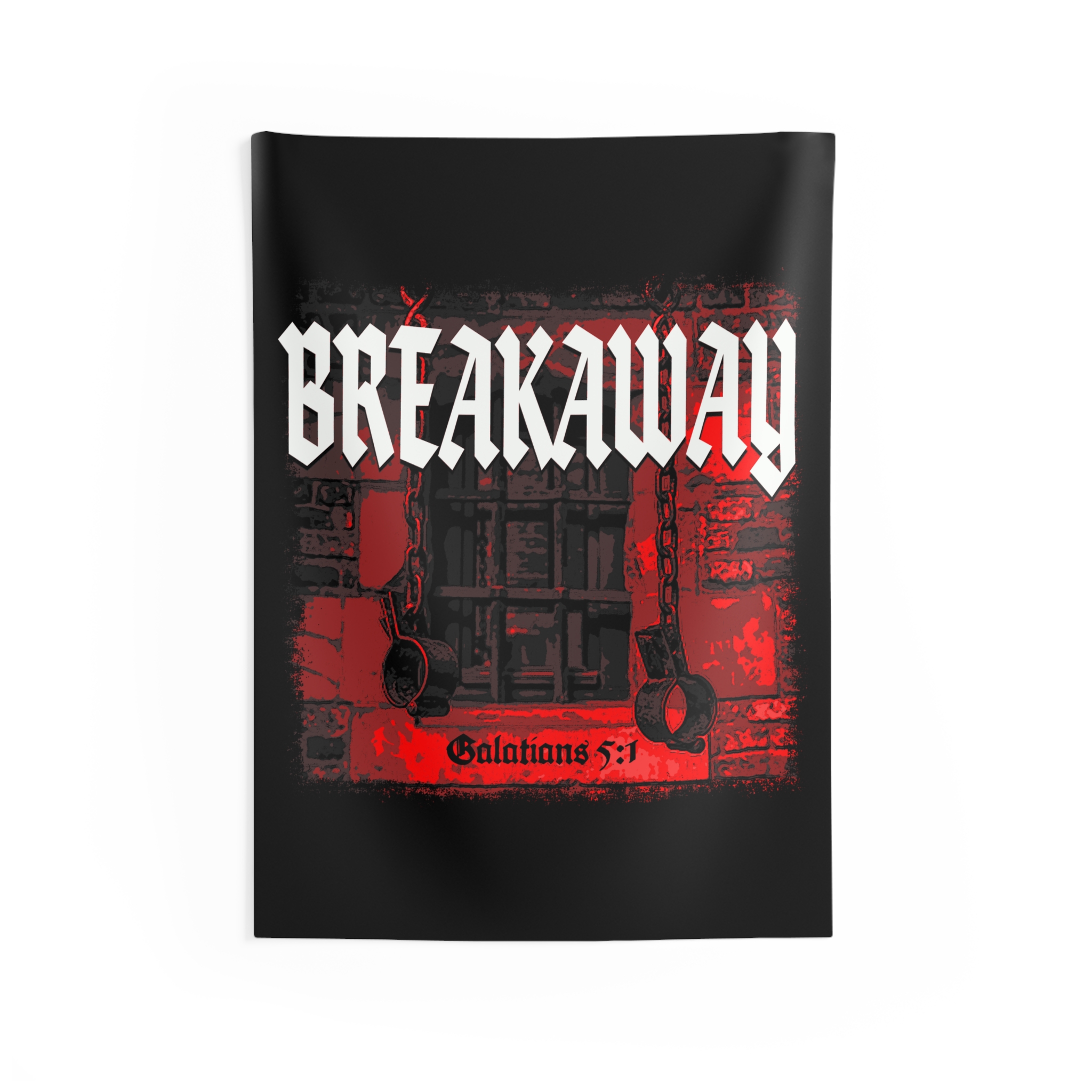 Breakaway - Broken Shackles Indoor Wall Tapestries