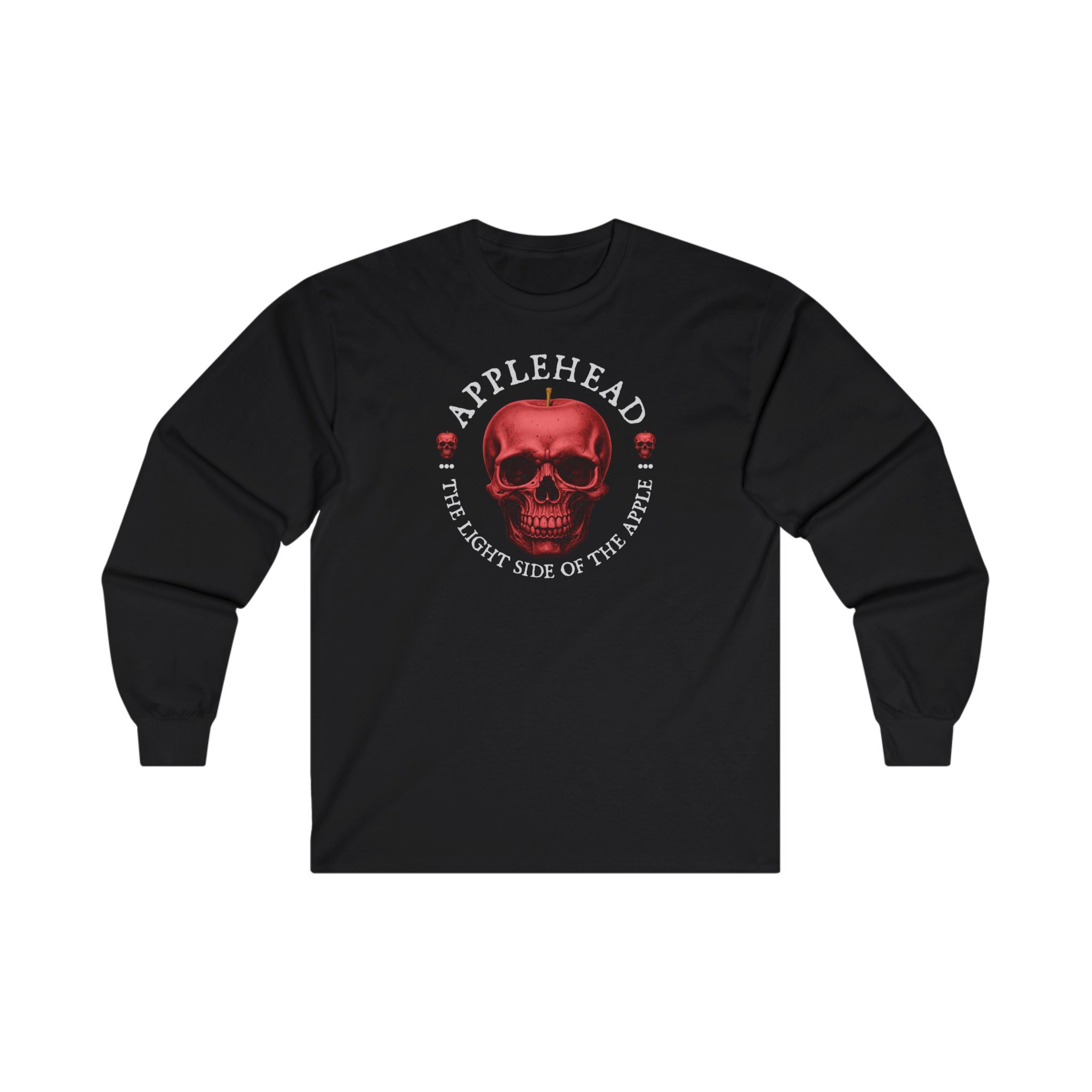 Applehead - The Light Side Of The Apple Long Sleeve Tshirt (2-Sided)