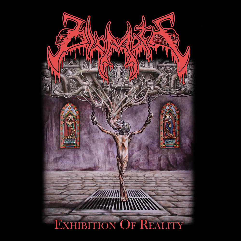 Diamoth - Exhibition Of Reality - Black Denim Printed Patches (2 sizes)