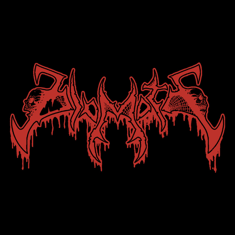 Diamoth Logo - Black Denim Printed Patches (2 sizes)