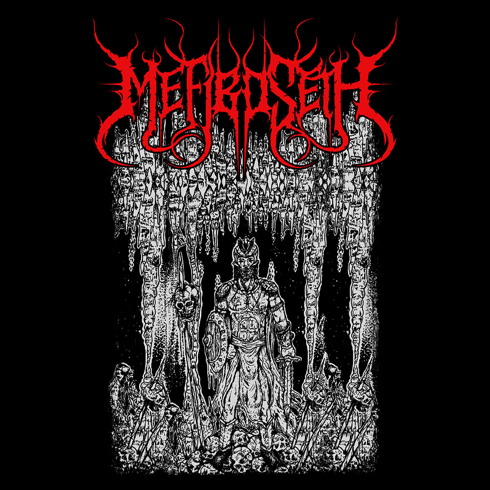 Mefiboseth - Guerrero - Black Denim Printed Patches (2 sizes)