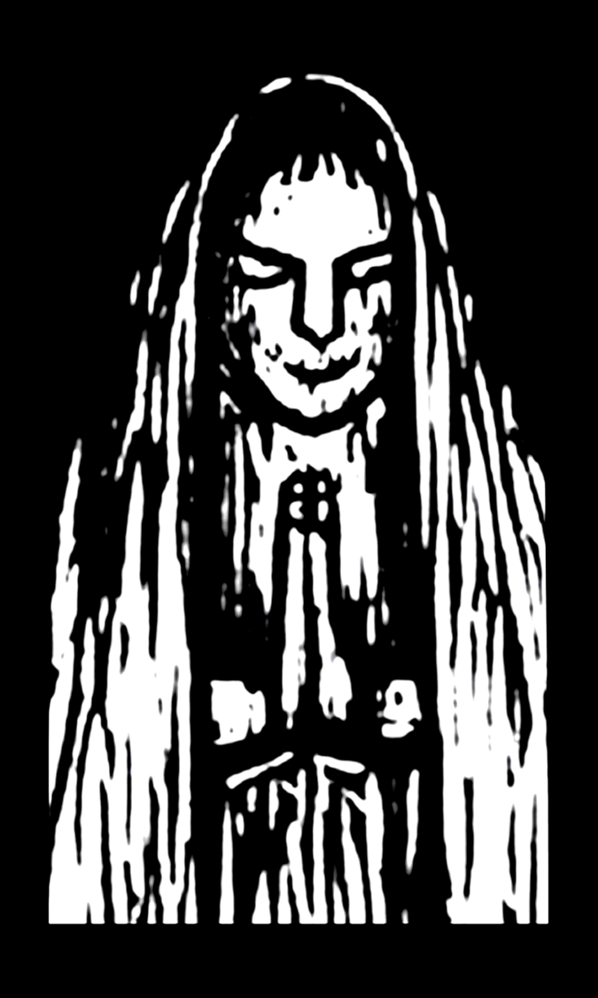 Ritual Servant Mascot - Black Denim Printed Patches (3 sizes)