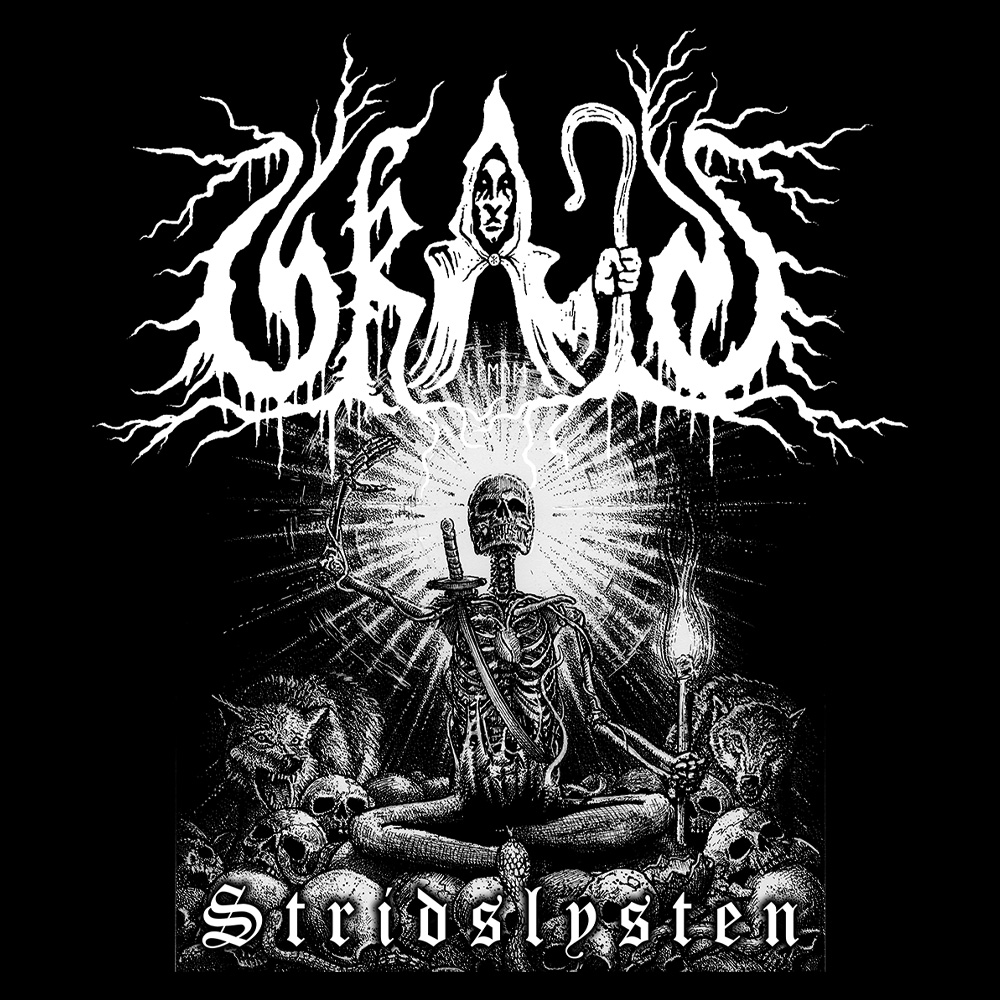 Skald In Veum - Stridslysten - Black Denim Printed Patches (2 sizes)