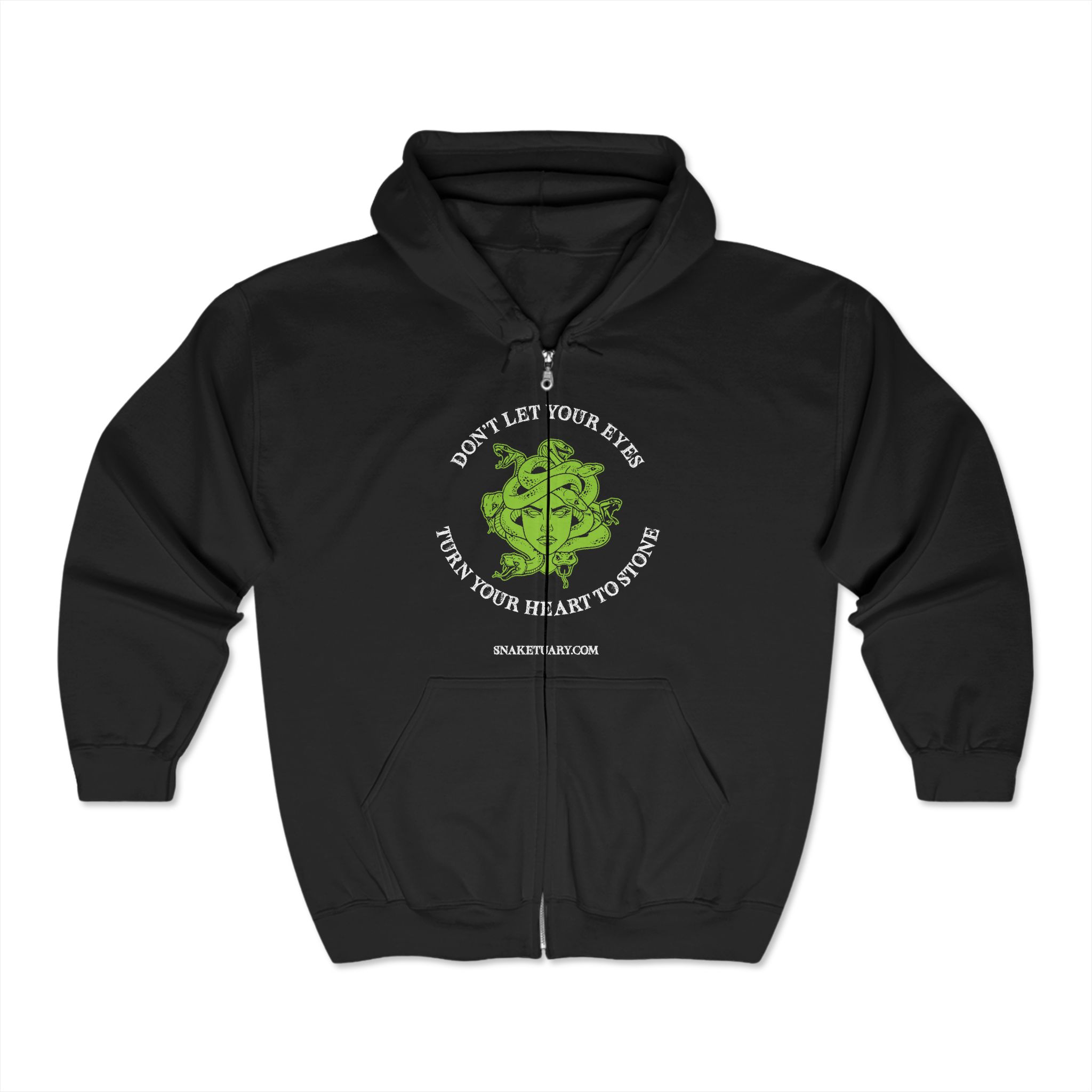 Steve's Snaketuary - Medusa Full Zip Hooded Sweatshirt