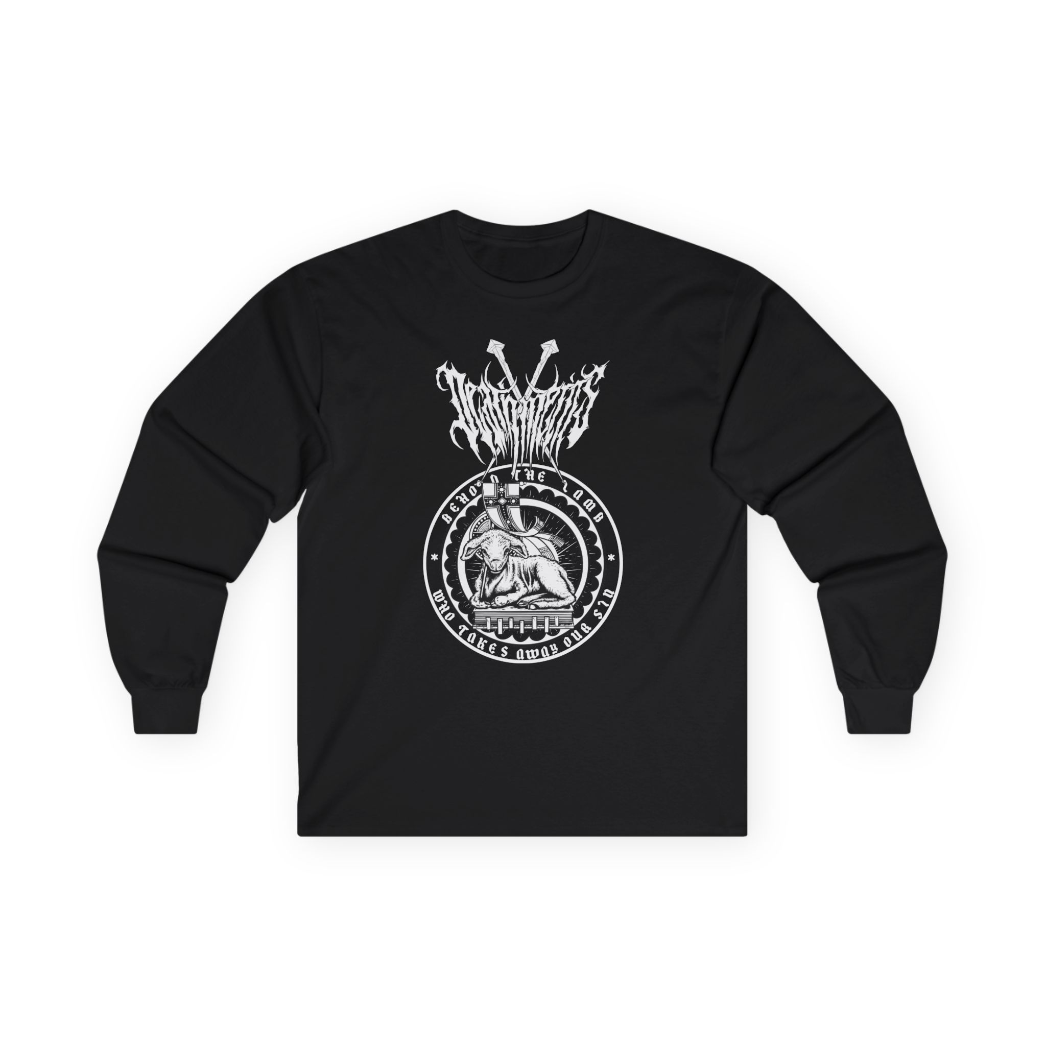 Deathmerits - Behold The Lamb Long Sleeve Tshirt