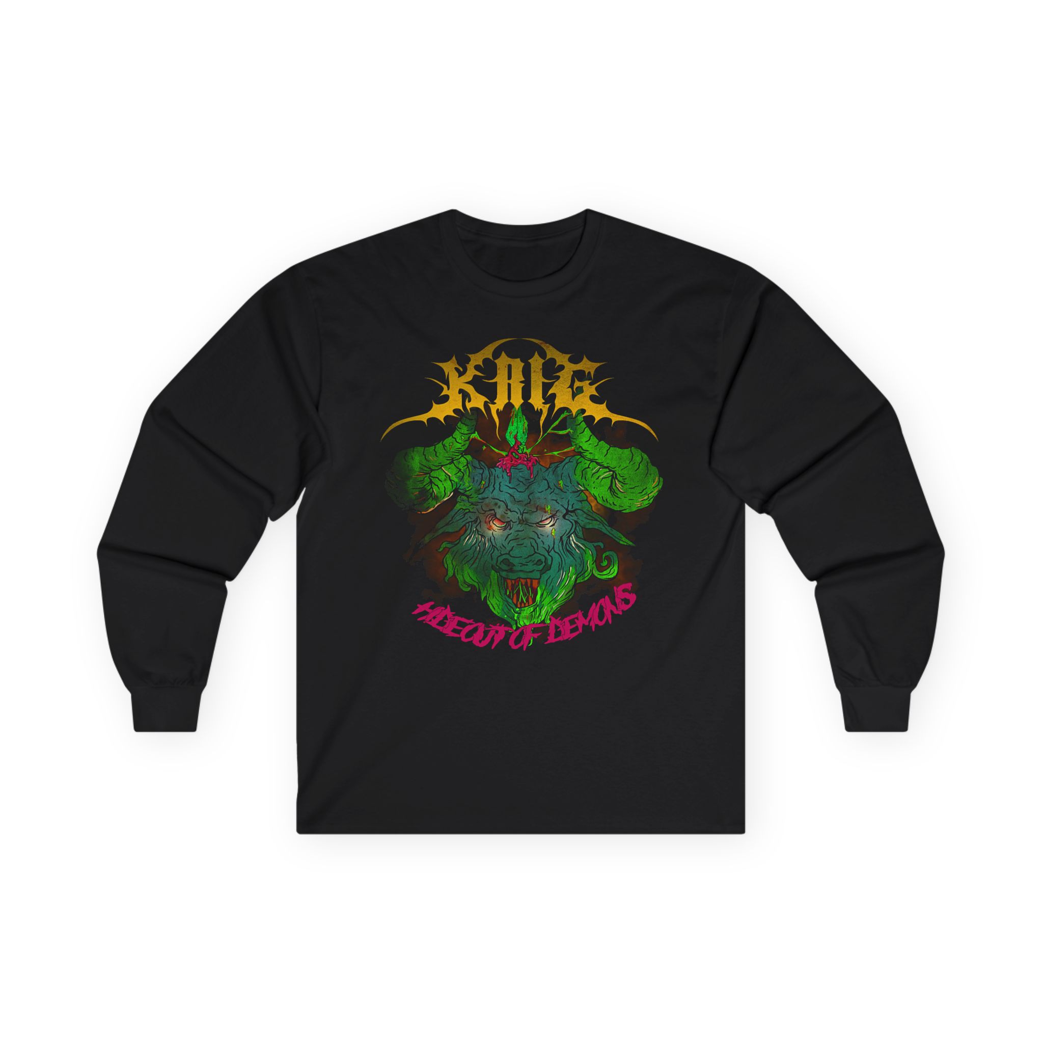 Krig - Hideout Of Demons Long Sleeve Tshirt