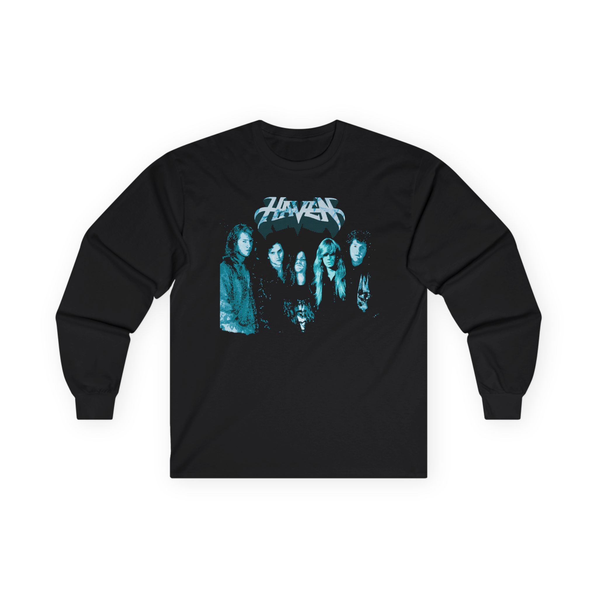 Haven - Age Of Darkness Band Photo Long Sleeve Tshirt