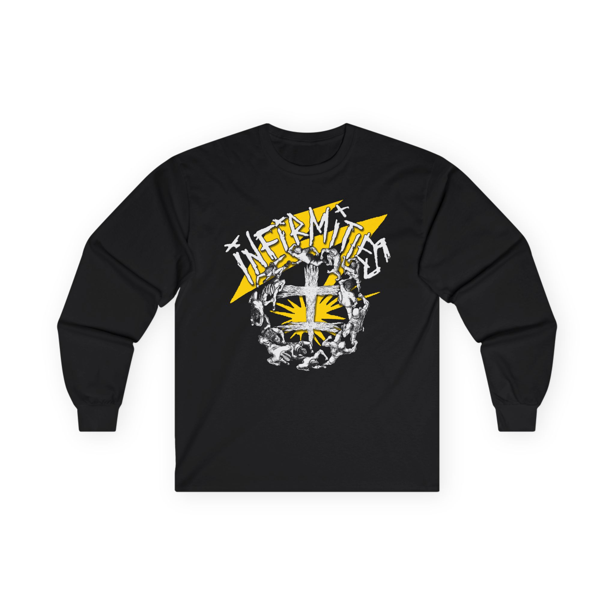 Infirmities Bolt Logo Long Sleeve Tshirt