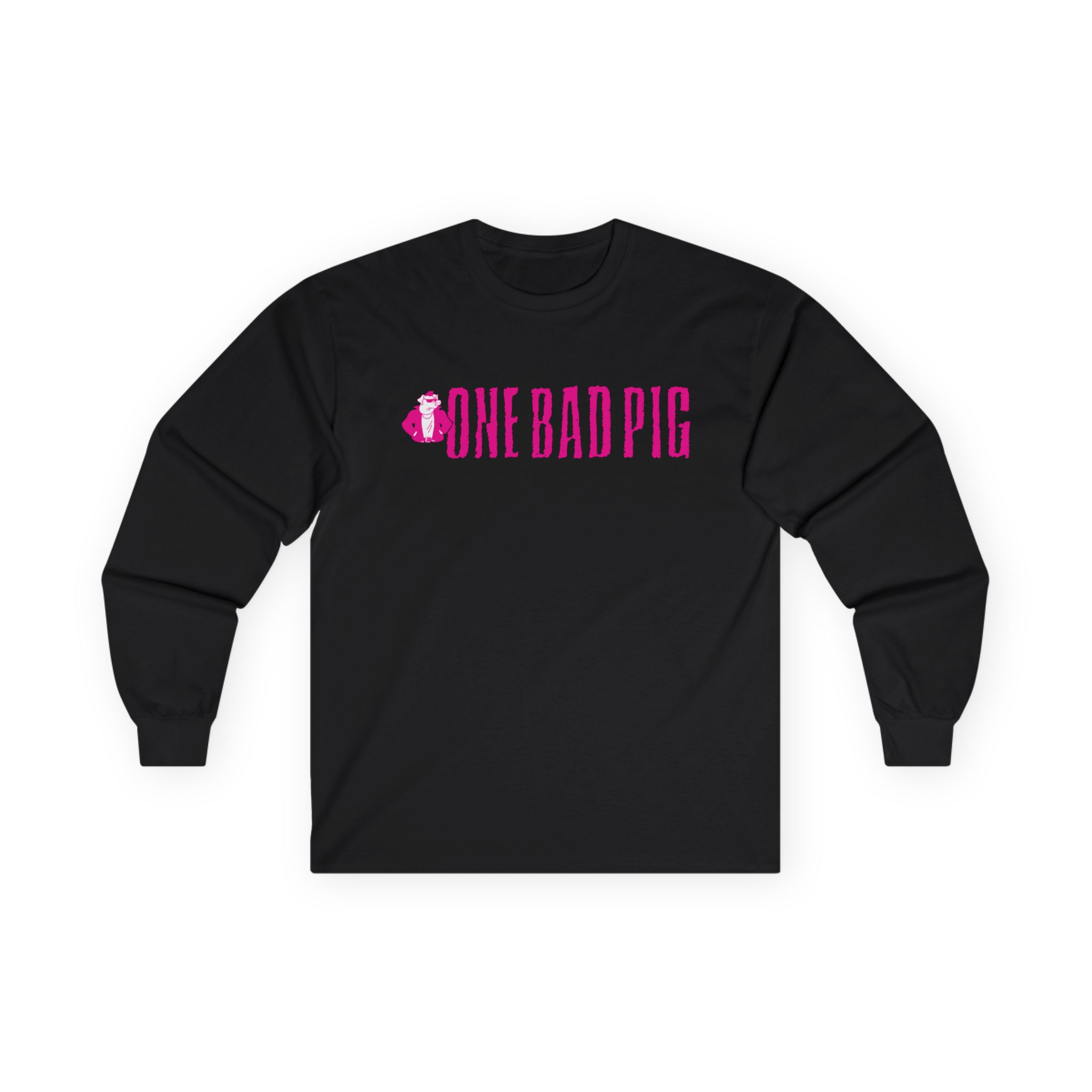 One Bad Pig Smash Logo Long Sleeve Tshirt