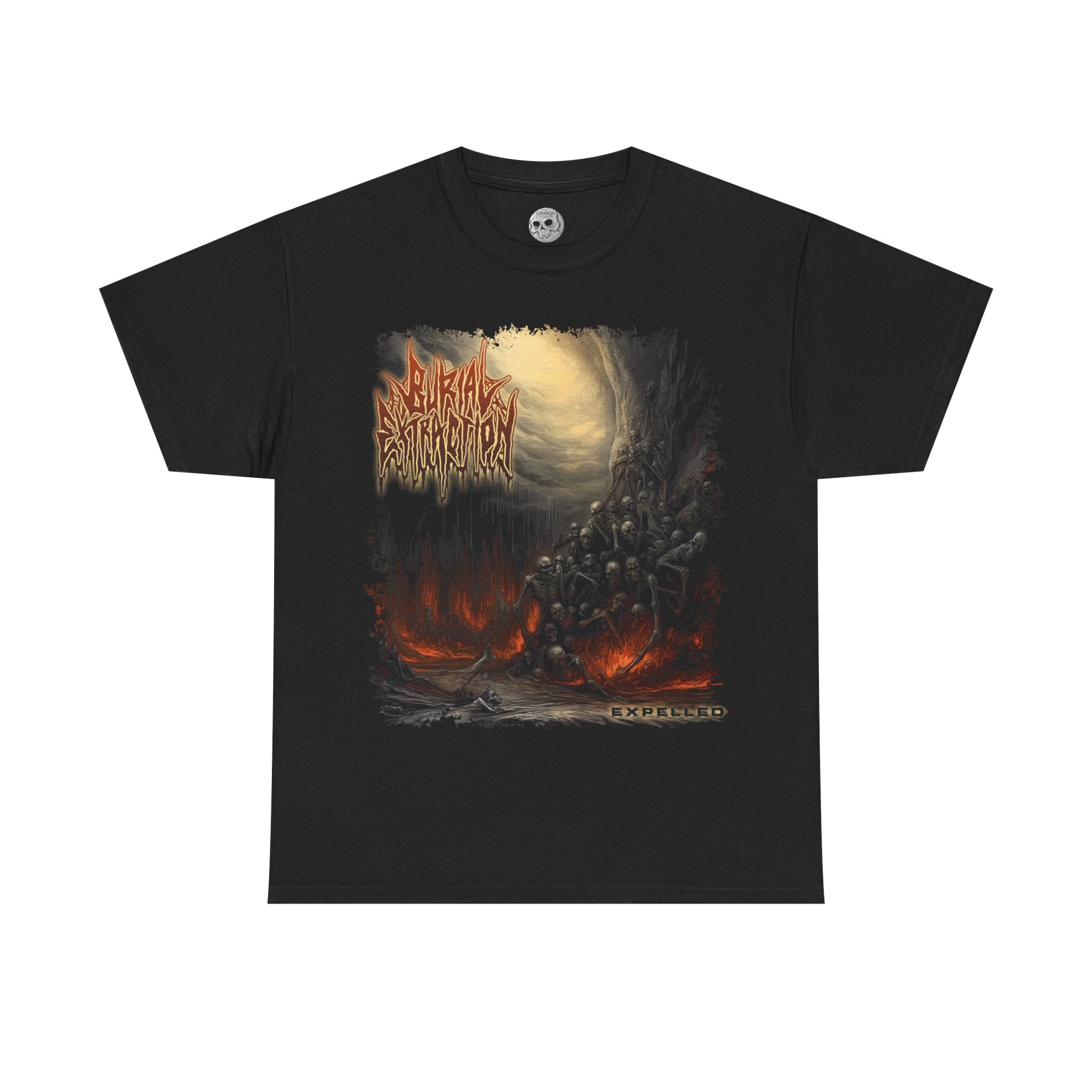 Burial Extraction - Expelled (The Charon Collective) Short Sleeve T-shirt