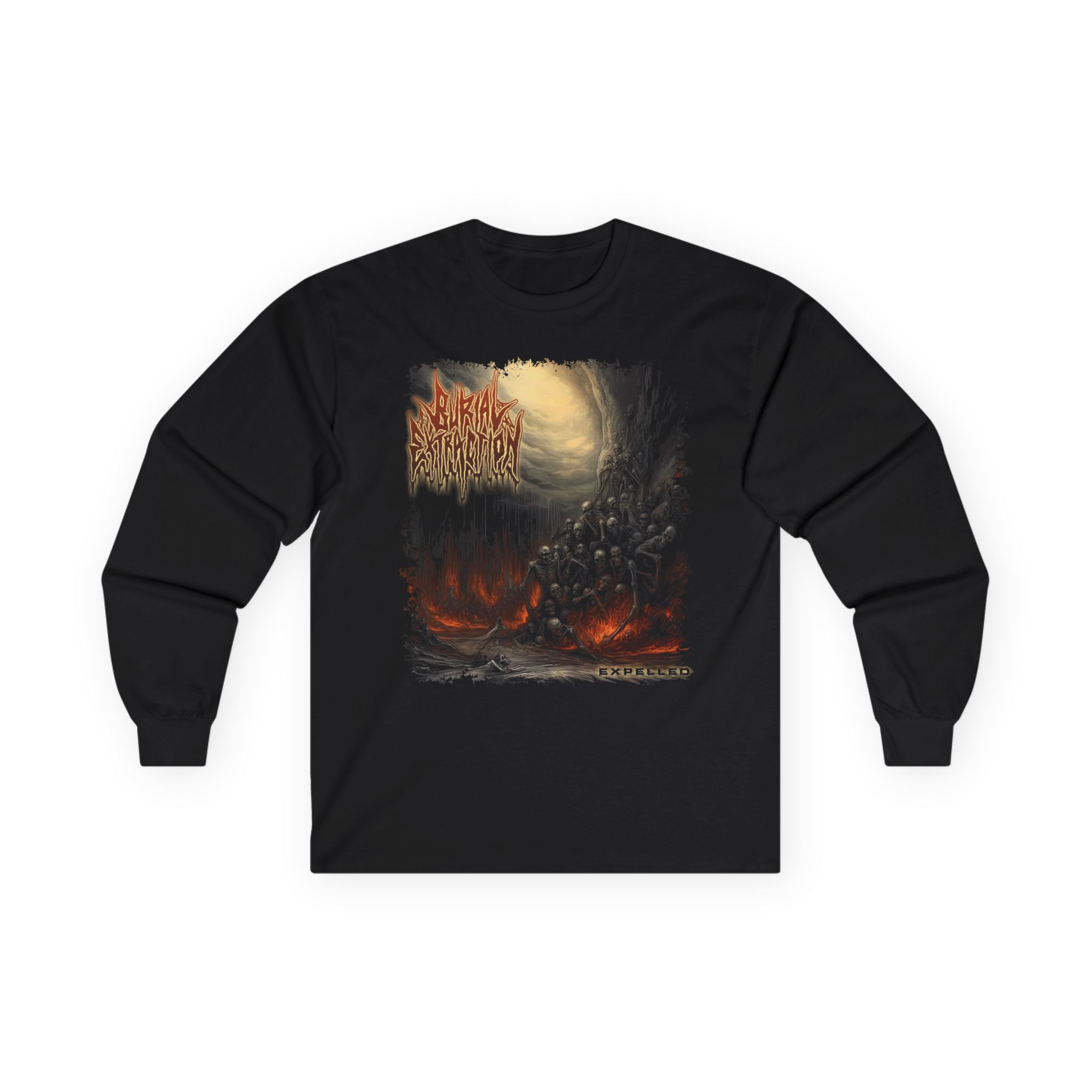 Burial Extraction - Expelled (The Charon Collective) Long Sleeve Tshirt