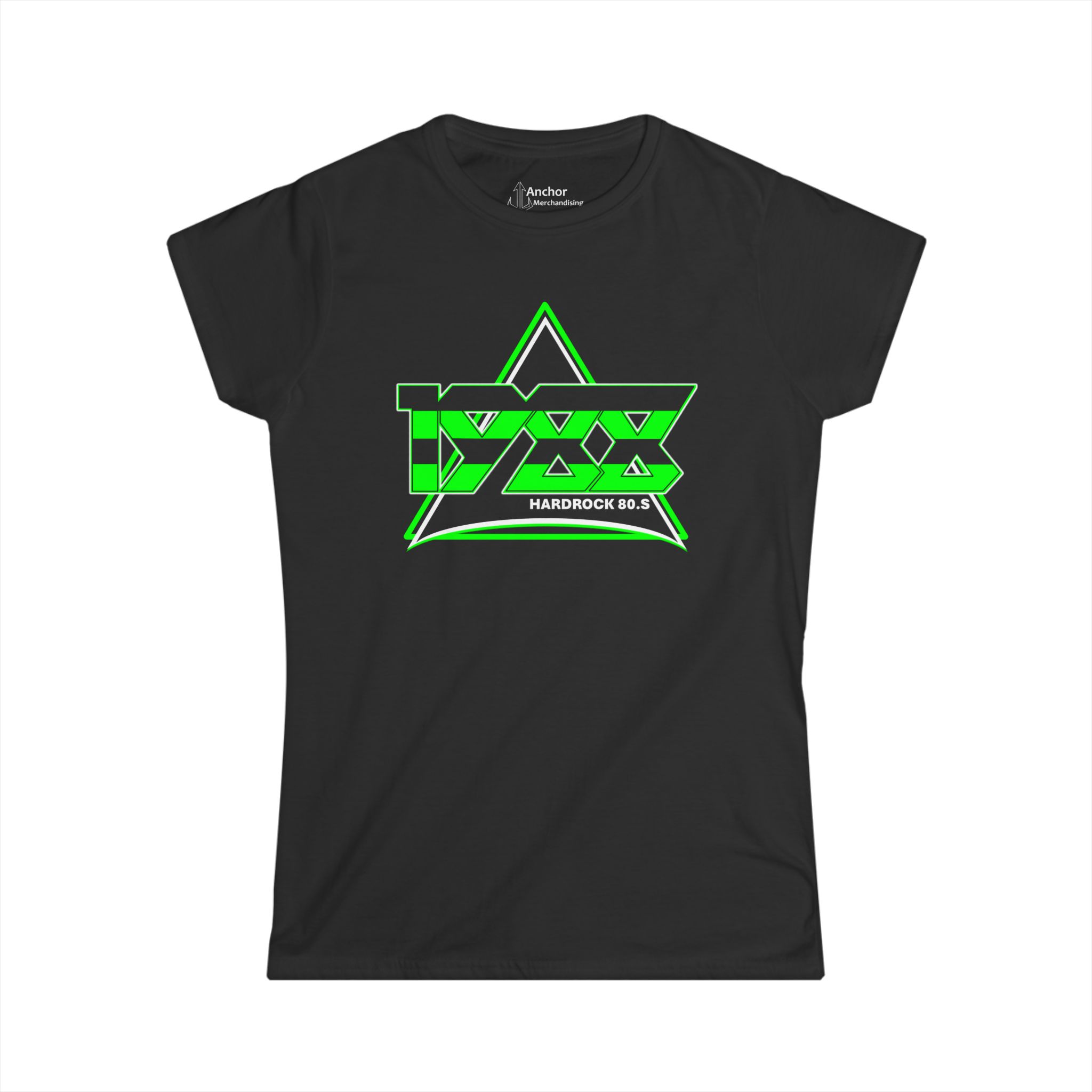 1988 Stryped Logo (Green) Women's Short Sleeve Tshirt