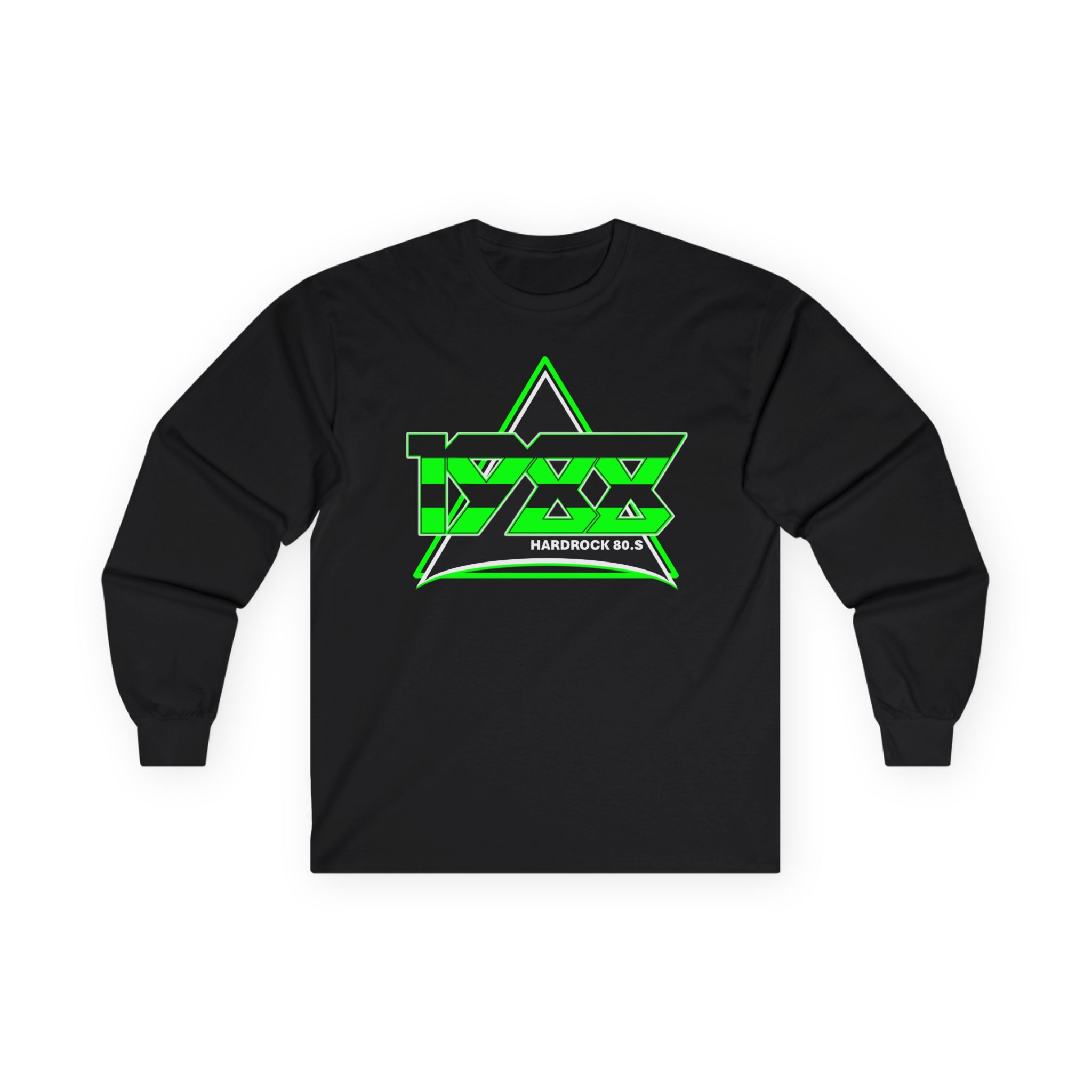 1988 Stryped Logo (Green) Long Sleeve Tshirt