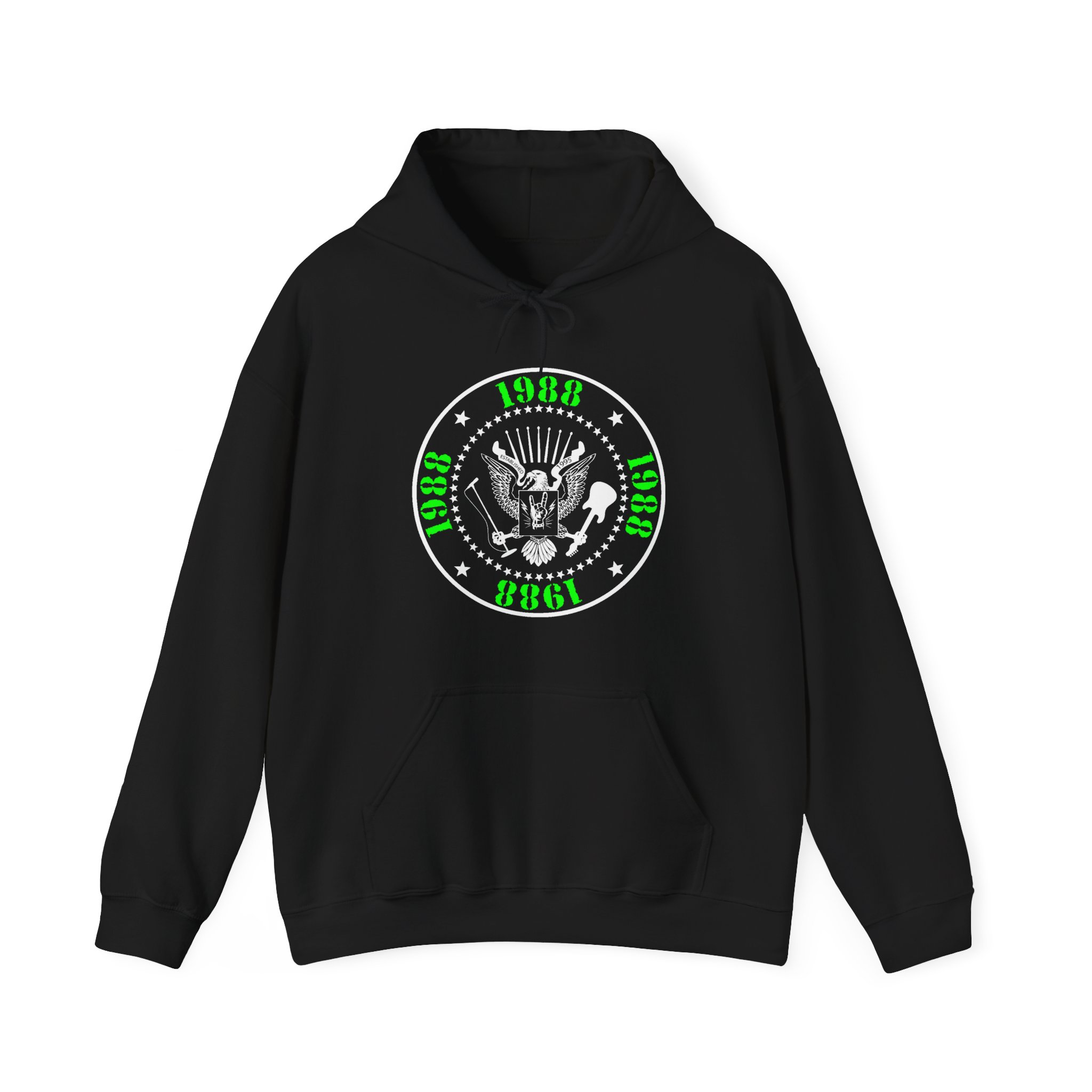 1988 - Hey Ho Pullover Hooded Sweatshirt