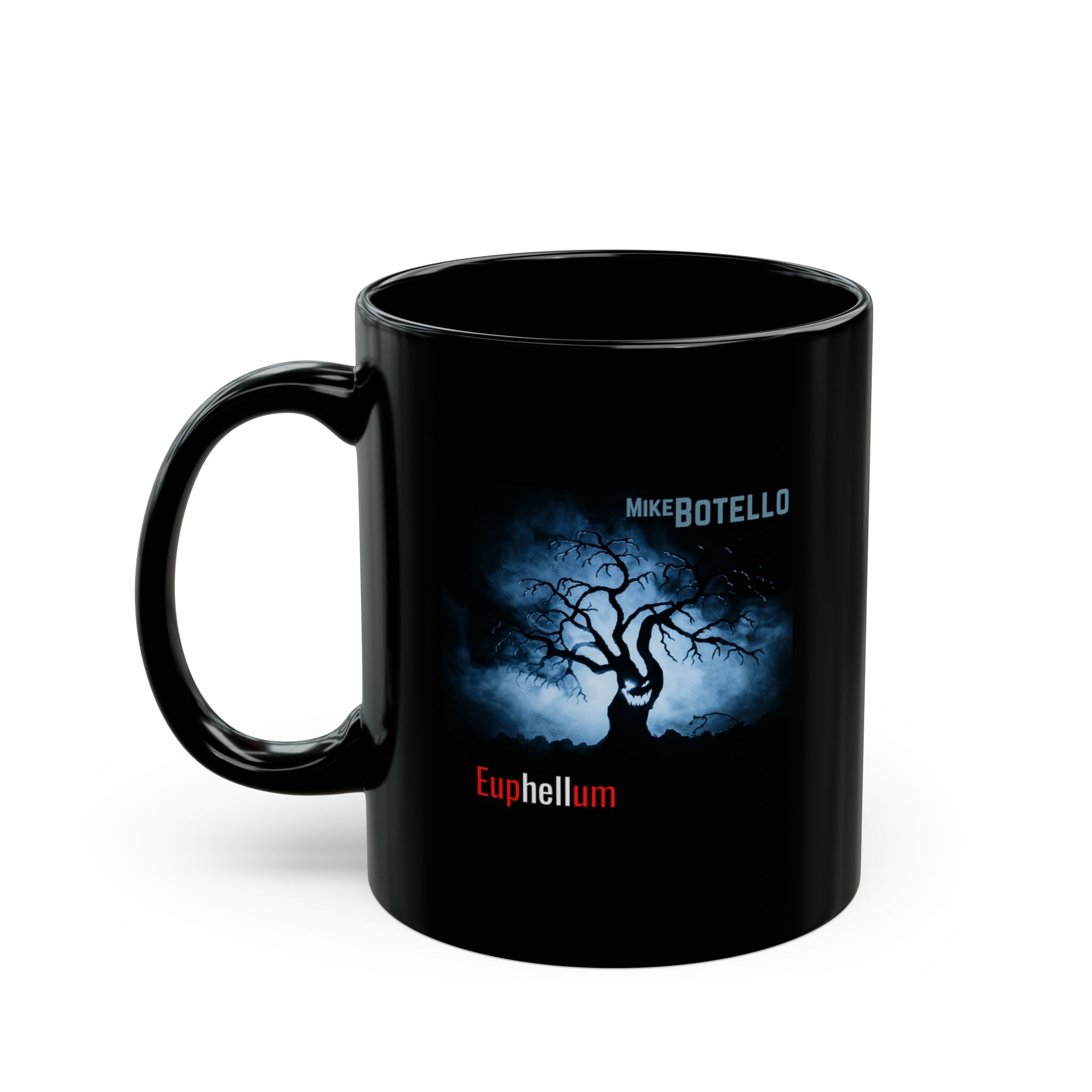 Mike Botello - Euphellum 11oz Black Mugs