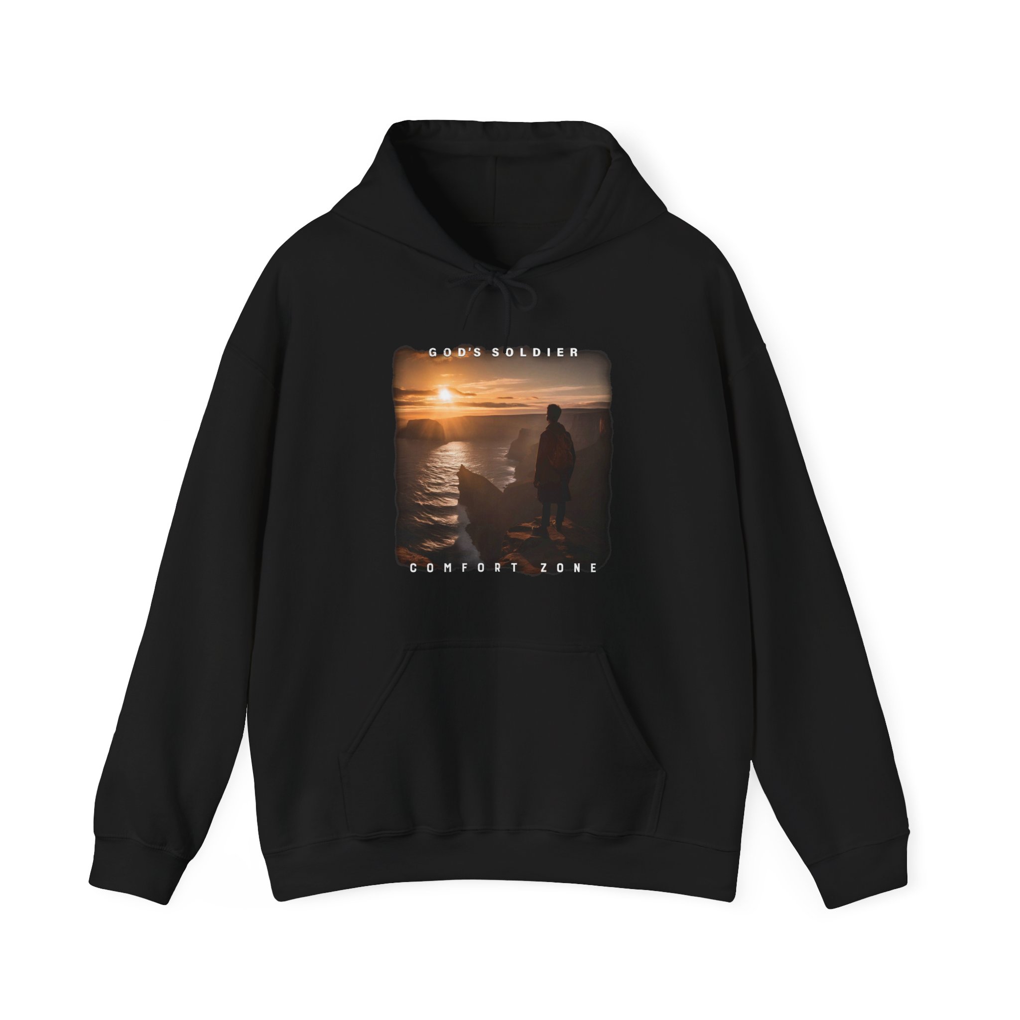 God's Soldier - Comfort Zone Pullover Hooded Sweatshirt