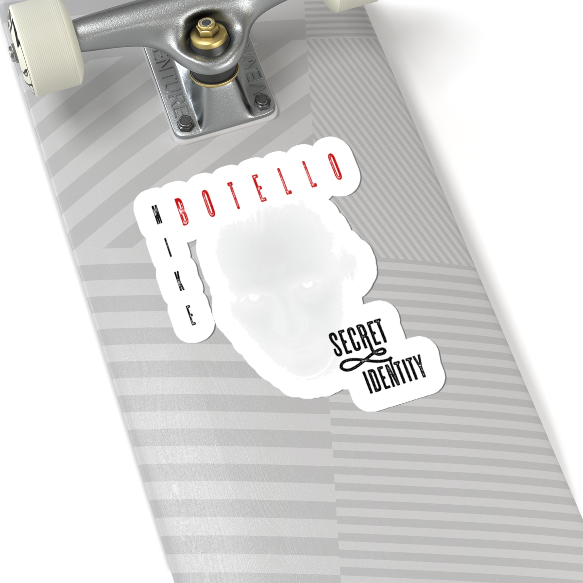 Mike Botello - Secret Identity Die Cut Stickers