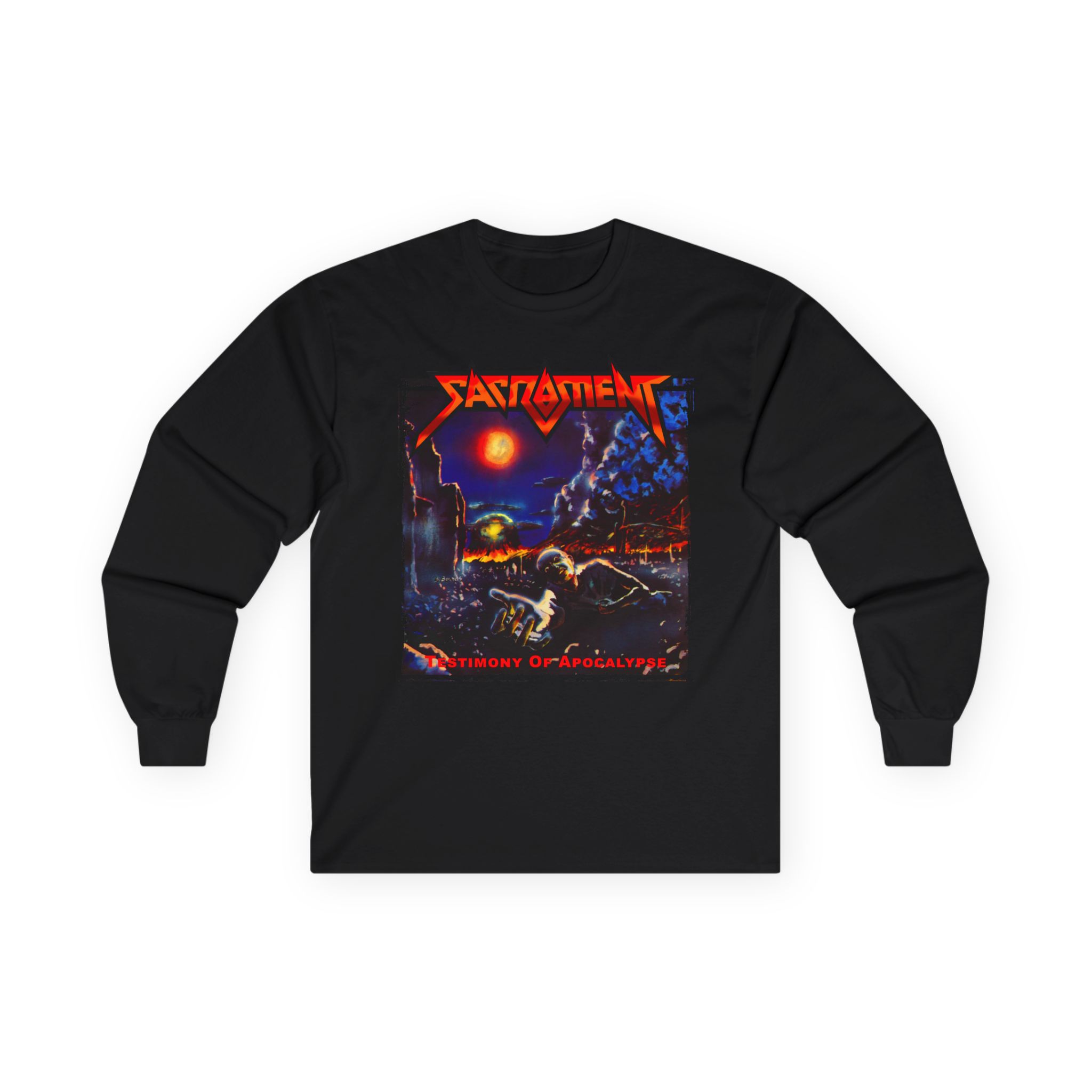 Sacrament - Testimony Of Apocalypse Long Sleeve Tshirt