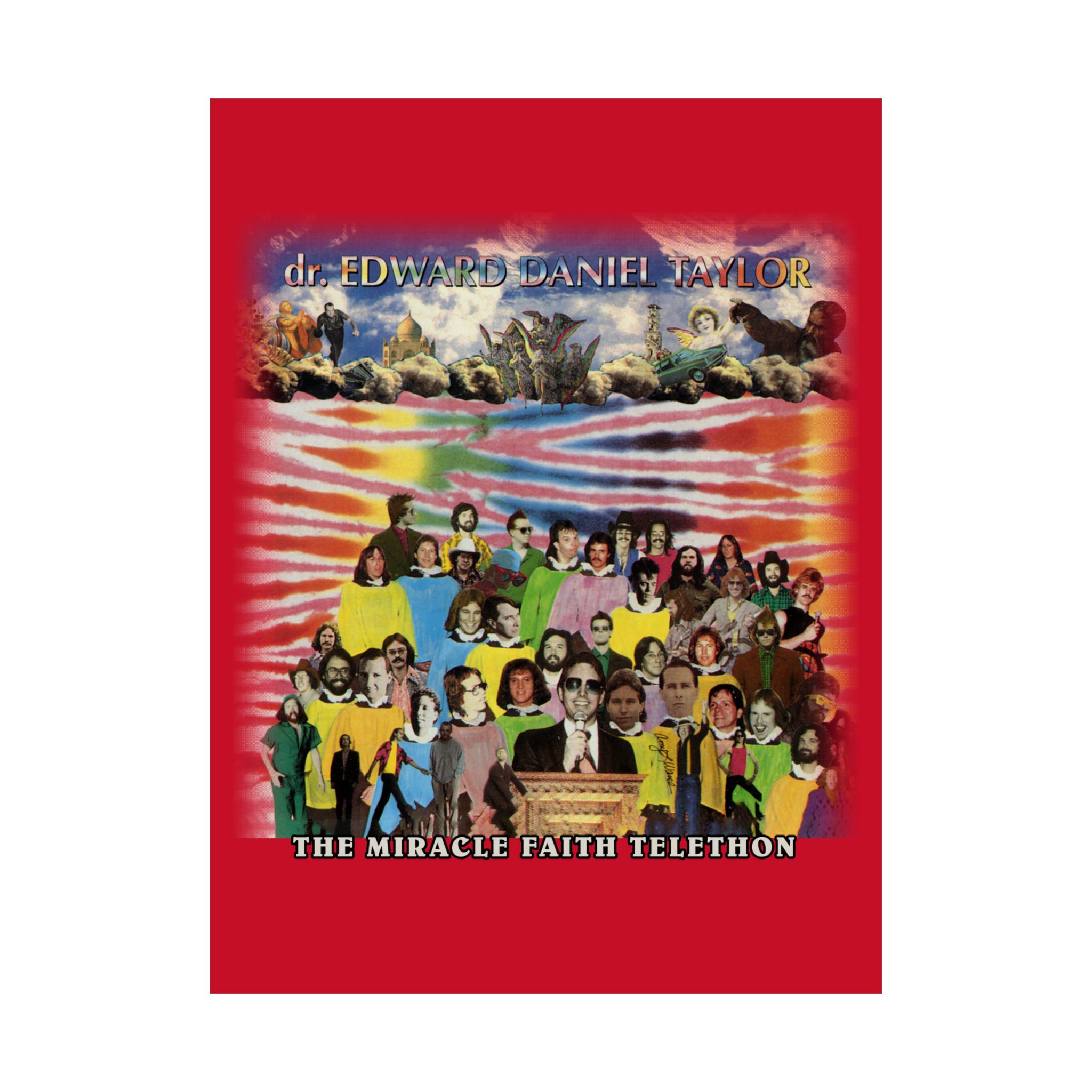 dr. Edward Daniel Taylor - The Miracle Faith Telethon Poster Prints (210gsm)