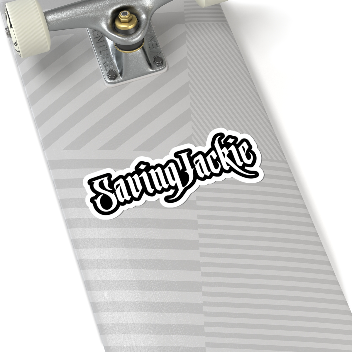 Saving Jackie Logo Die Cut Stickers