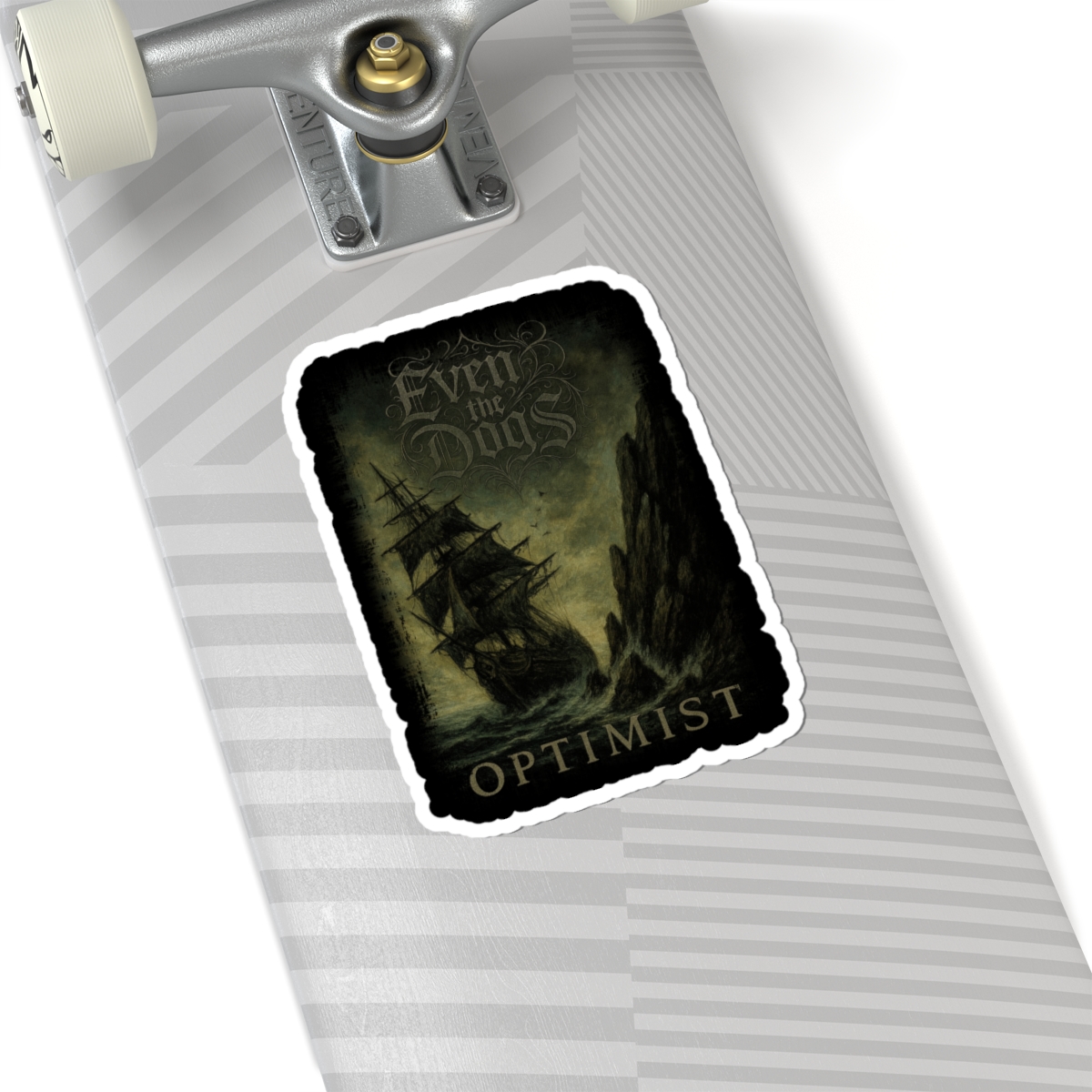 Even The Dogs - Optimist Die Cut Stickers