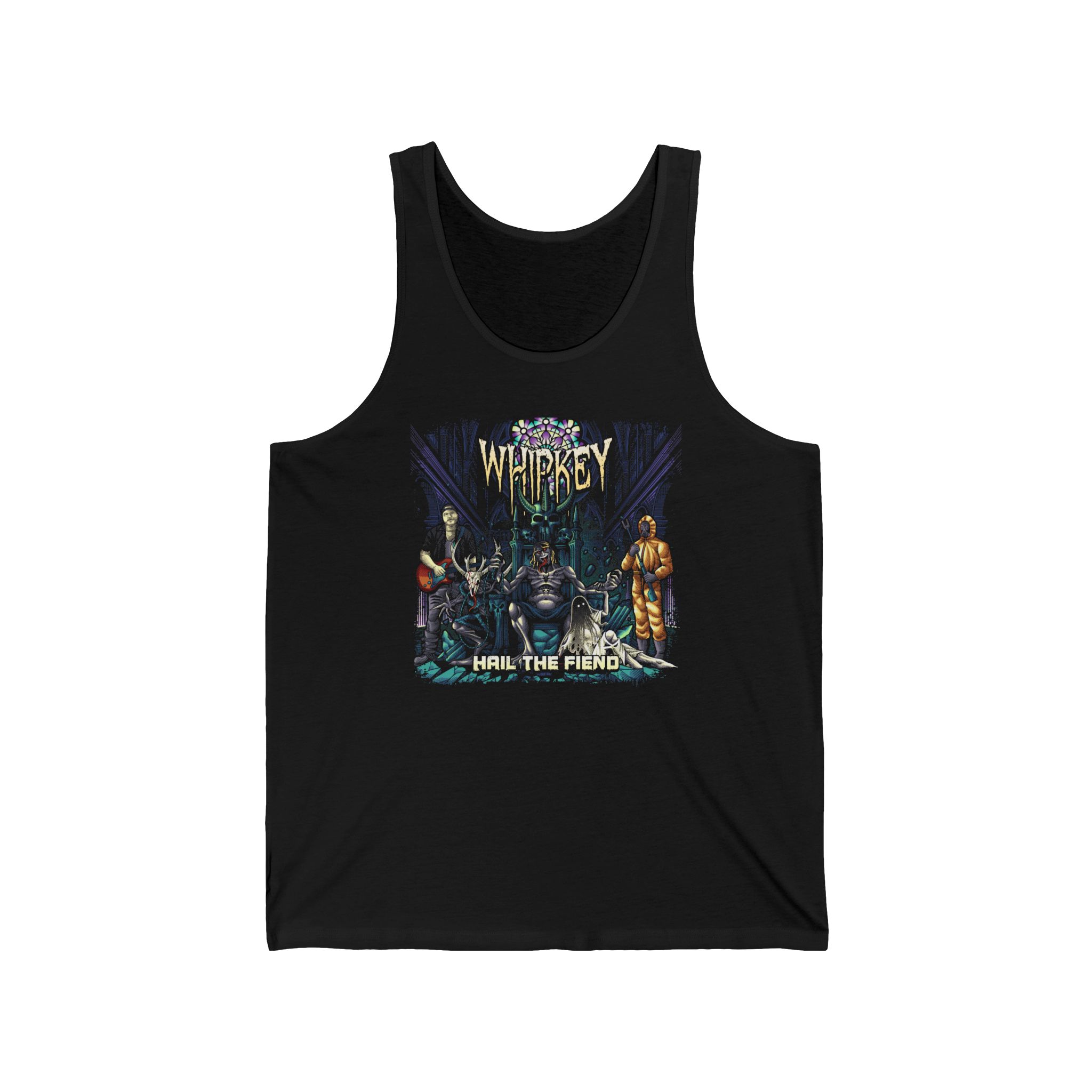 Whipkey - Hail The Fiend Unisex Jersey Tank Top