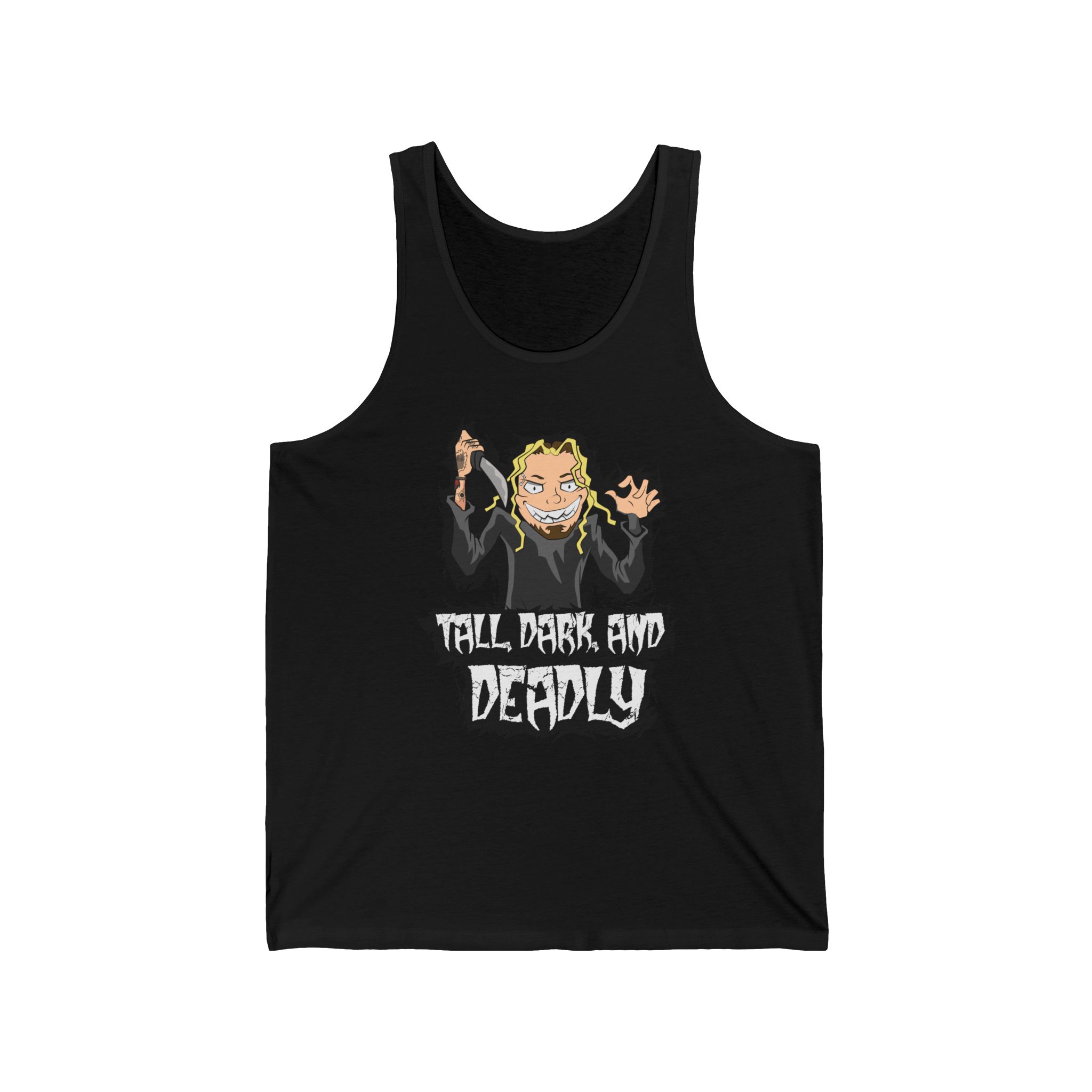 Whipkey - Tall Dark And Deadly Unisex Jersey Tank Top