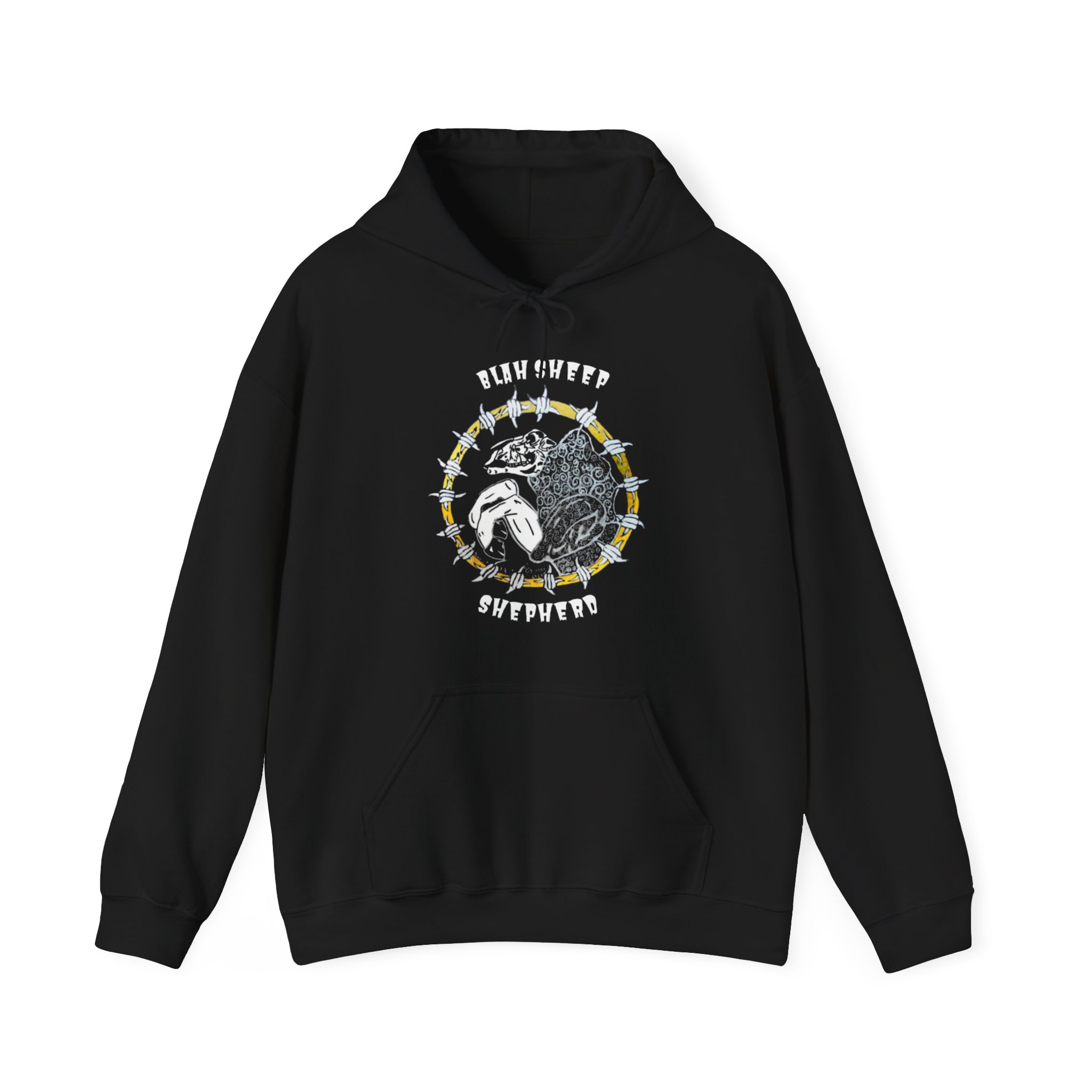 BlahSheepShepherd Pullover Hooded Sweatshirt