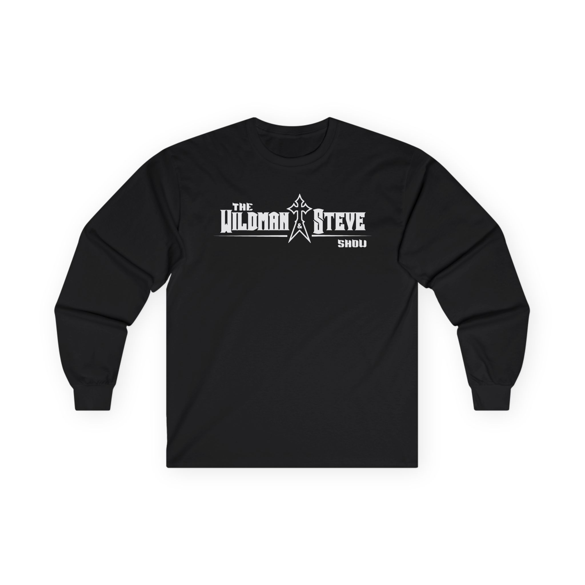 The Wildman And Steve Show Logo Long Sleeve Tshirt