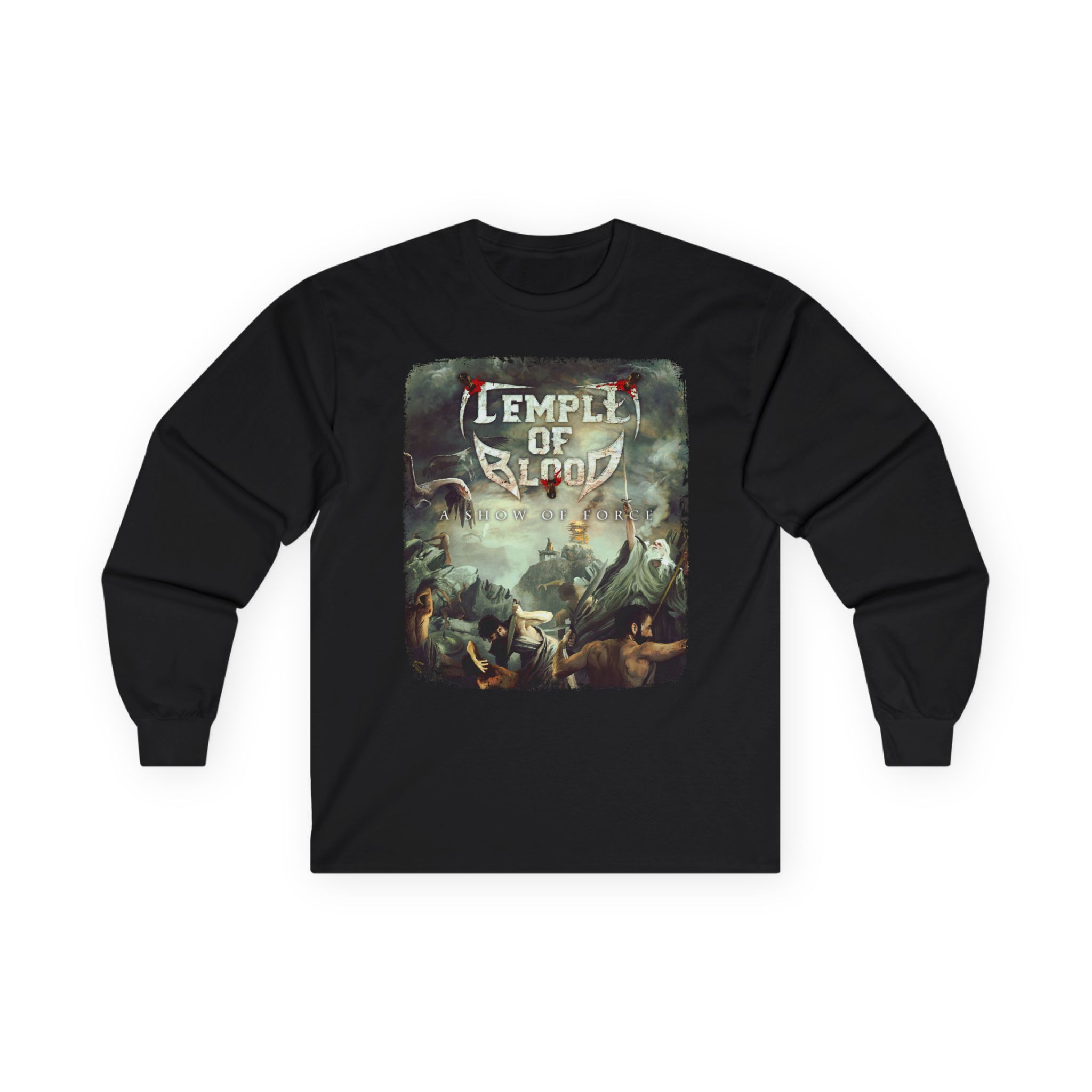 Temple Of Blood - A Show Of Force Long Sleeve Tshirt