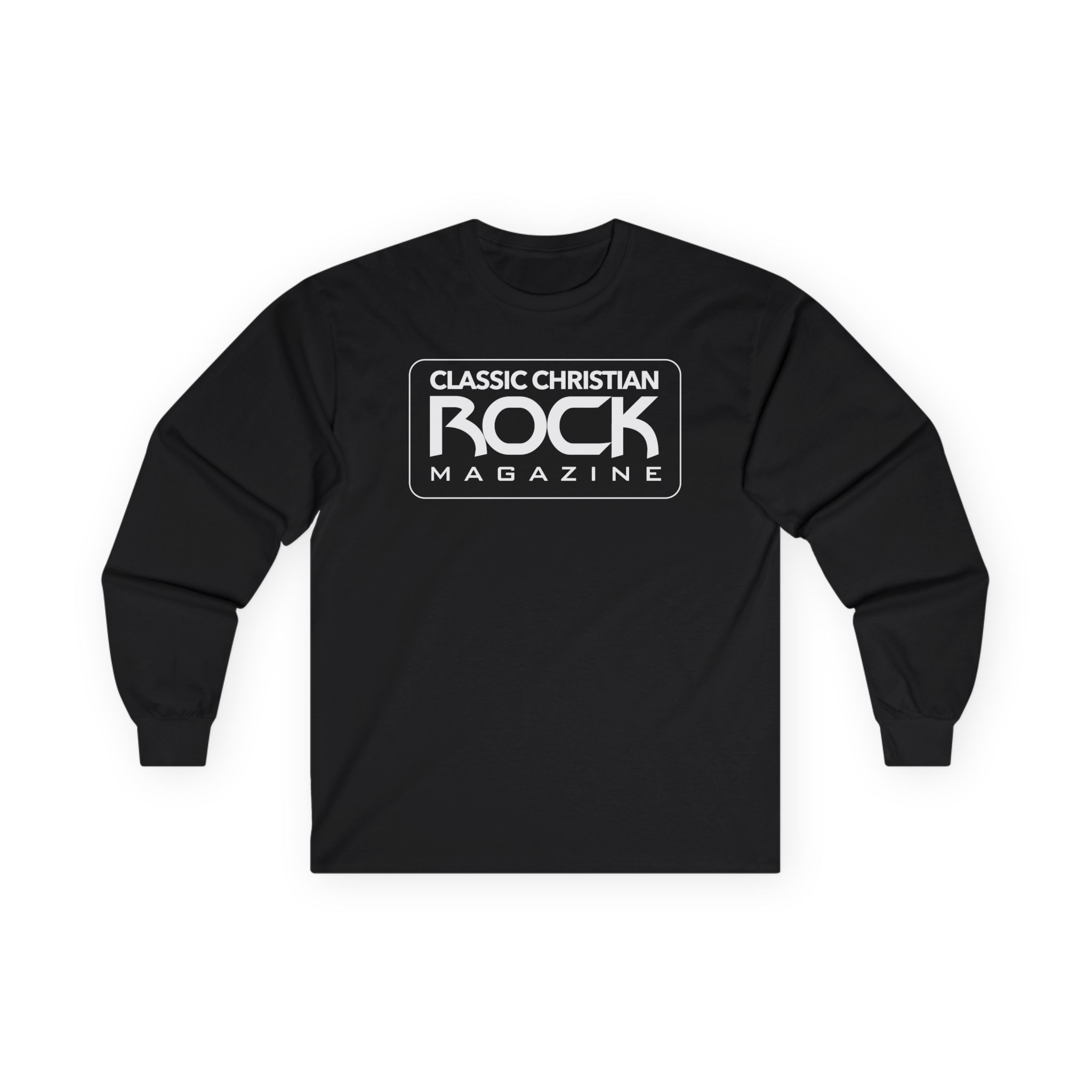 Classic Christian Rock Magazine Long Sleeve Tshirt (2-Sided)