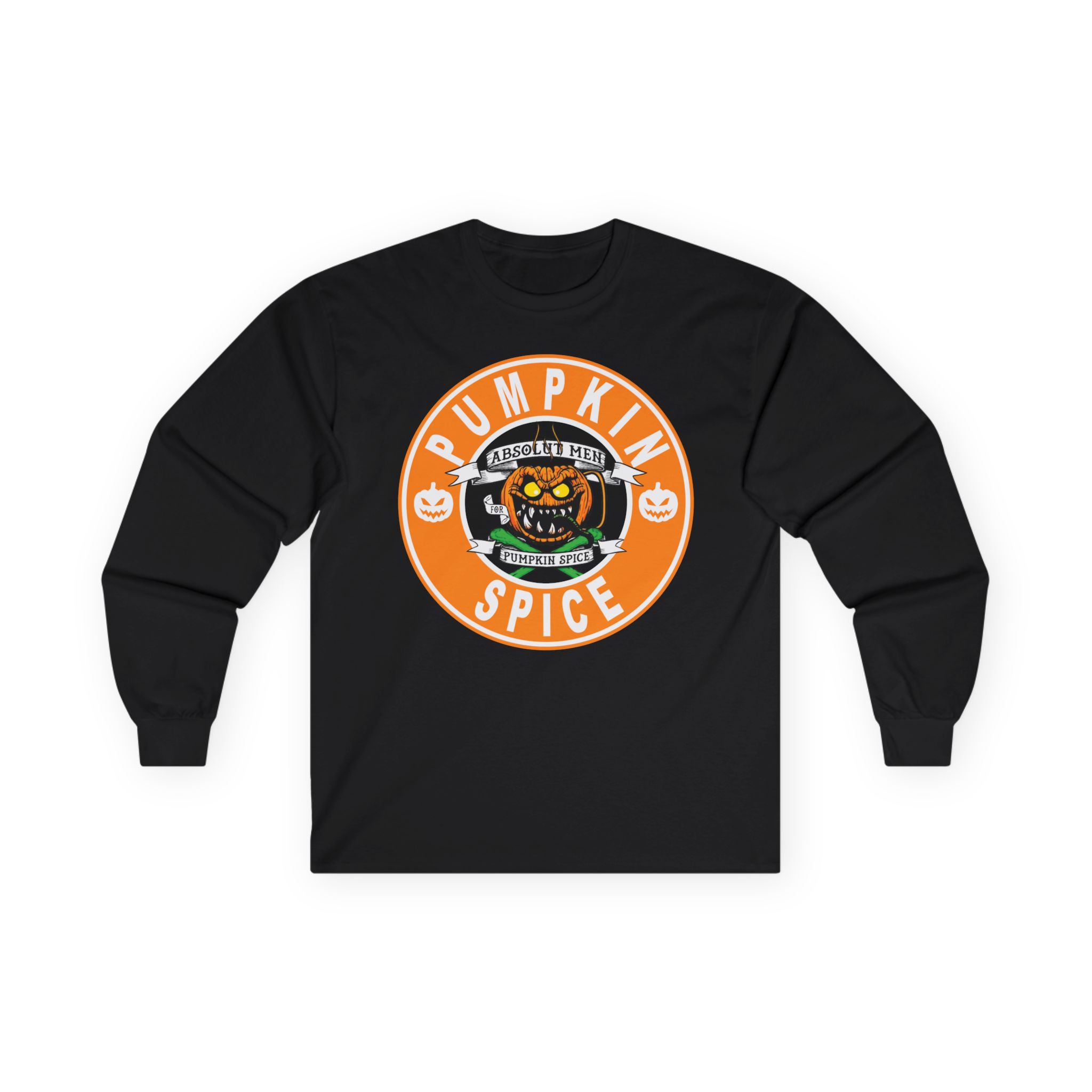 AMPS - Pumpkin Spice Logo Long Sleeve Tshirt