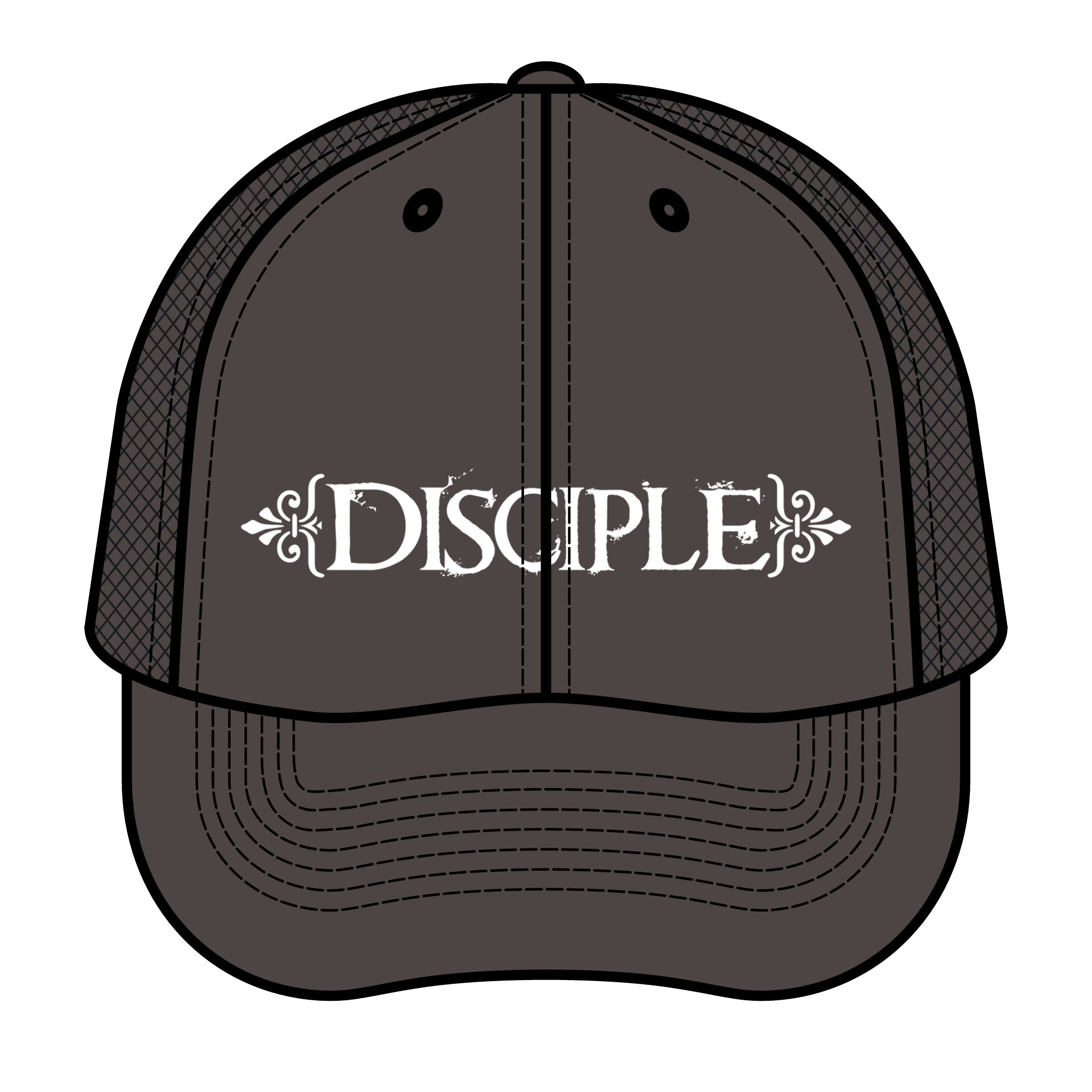 Disciple Logo Printed Trucker Retro Hat