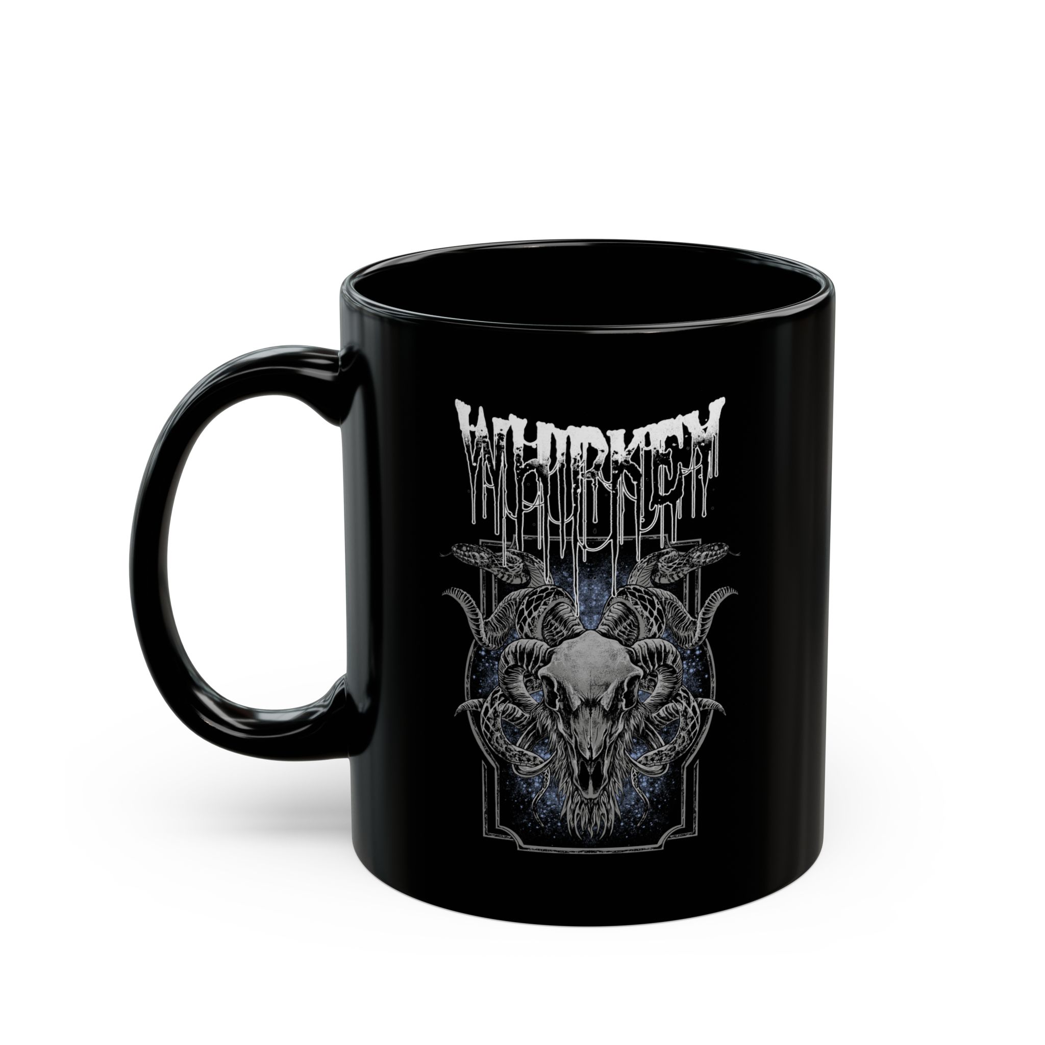 Whipkey - Goat 11oz Black Mugs